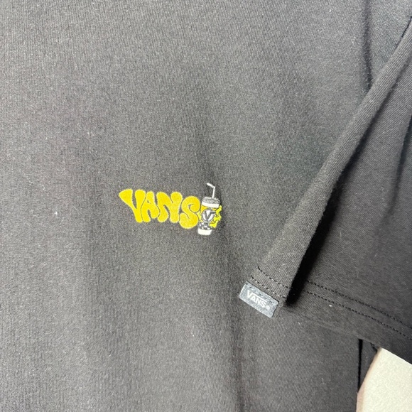 Vans Since 1966 Men Graphic Print Off The Wall Aliens Skateboard Black T-Shirt M - Picture 8 of 8